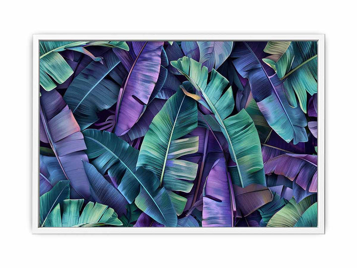 Banana Leaves Framed Print