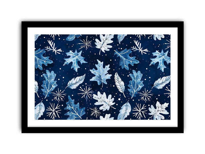 Winter Blue  Art Print