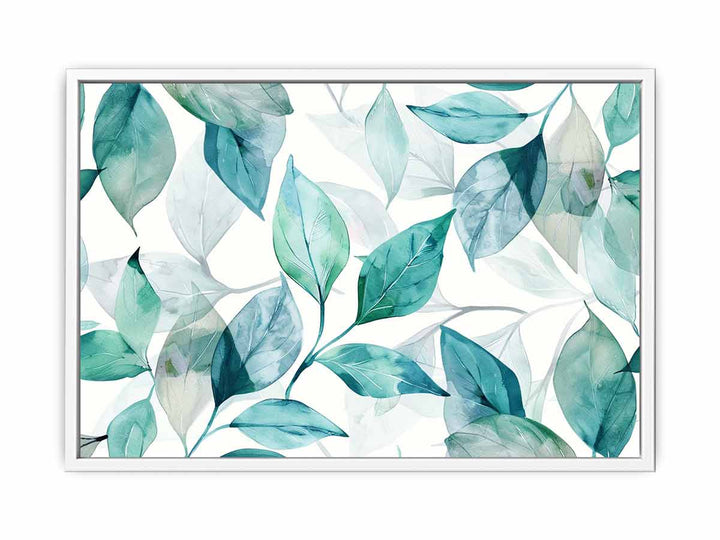 Leaves Petals  Framed Print