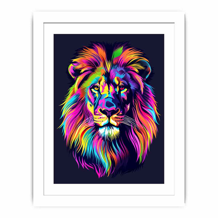 Lion  Streched canvas