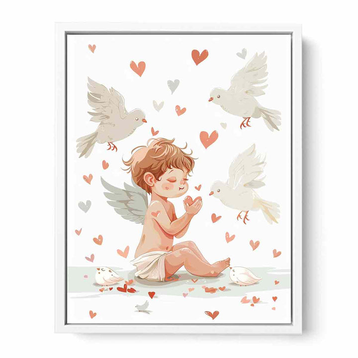 Cupid Framed Print