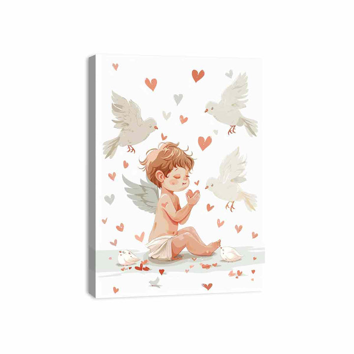 Cupid Canvas Print