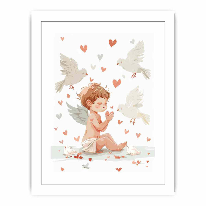 Cupid Streched canvas