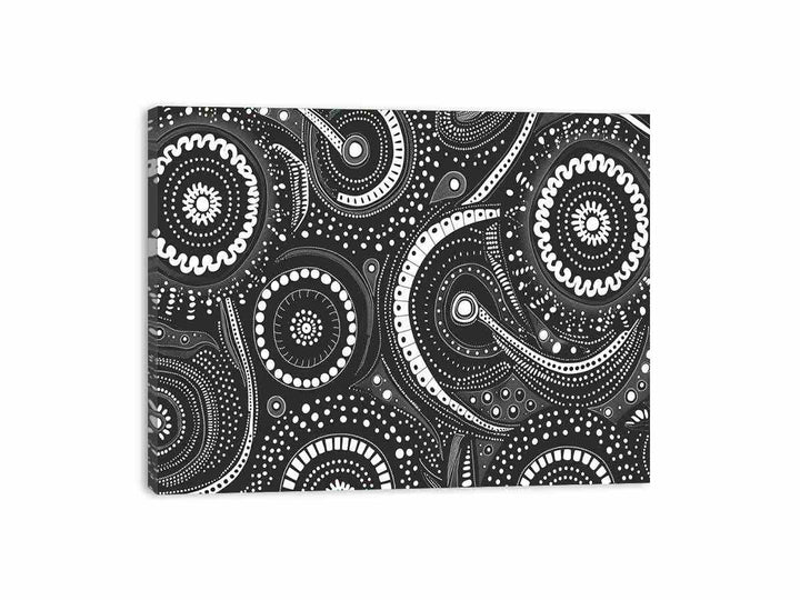 Dot Pattern Canvas Print