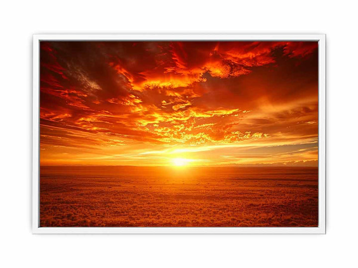 Desert Sky Framed Print