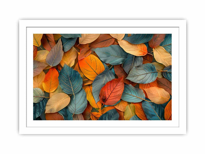 Colorful Leaves  Streched canvas