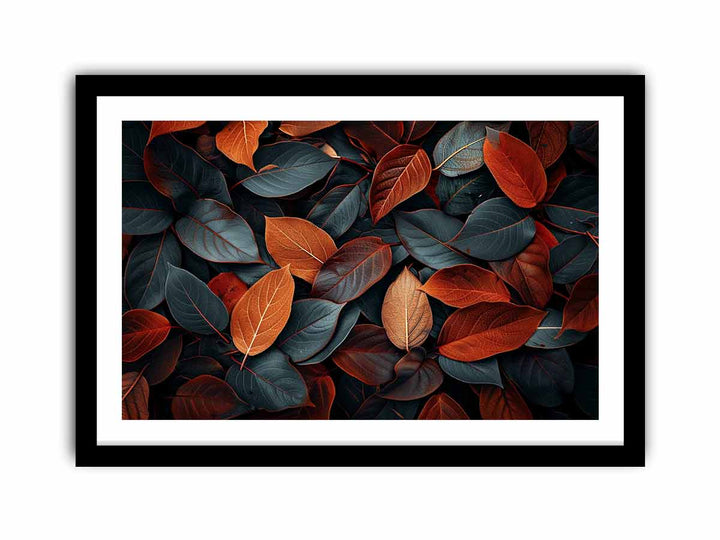 Colorful Leaves   Art Print