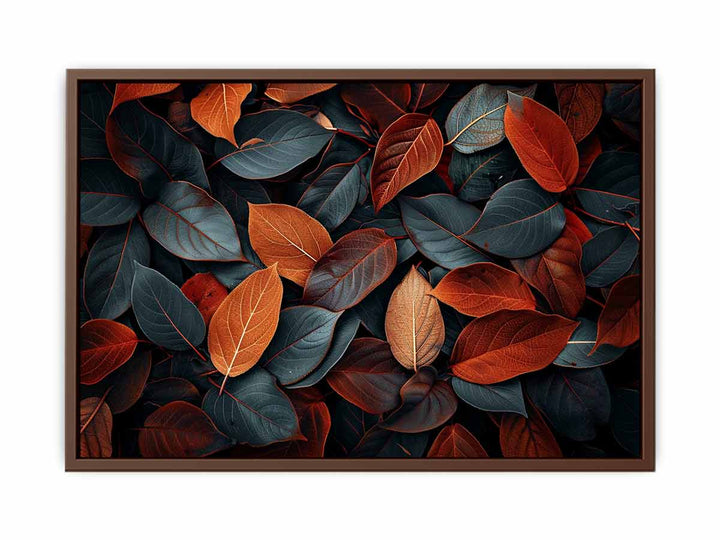 Colorful Leaves   Poster