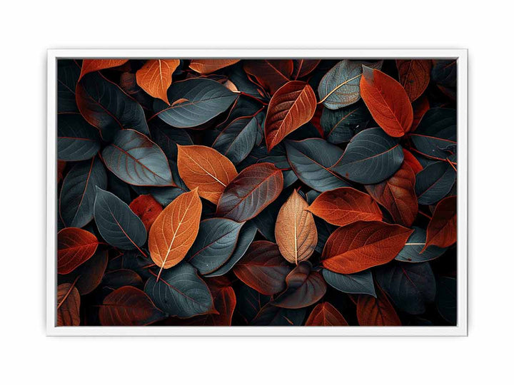 Colorful Leaves  Framed Print