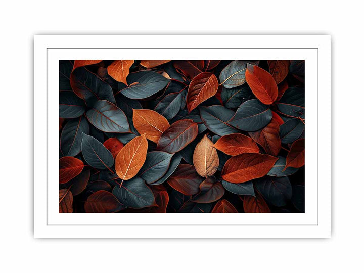 Colorful Leaves  Streched canvas