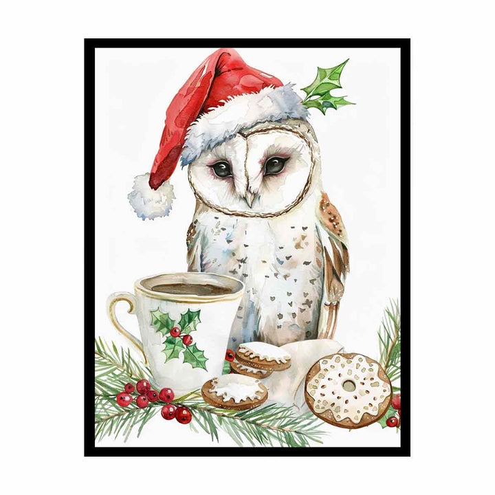 Festive Owl   Painting