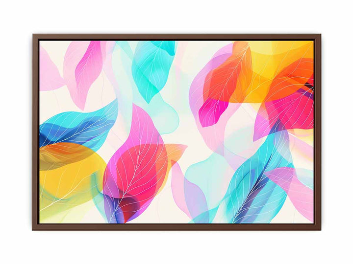 Abstract Leaves   Poster