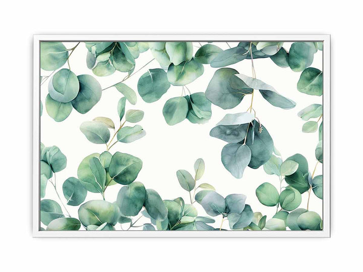 Eucalyptus Leaves Framed Print