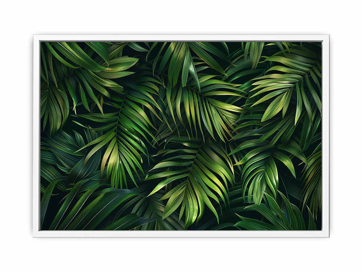 Palm Leaves  Framed Print