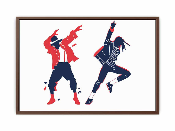 Two  Silhouettes  Poster