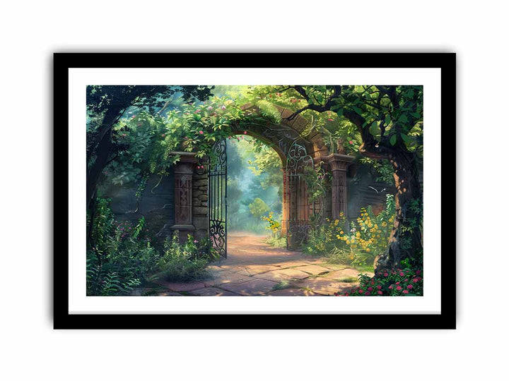 Garden Gate  Art Print