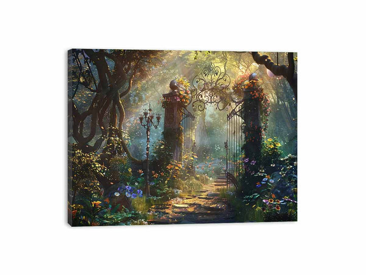 Garden Gate  Canvas Print