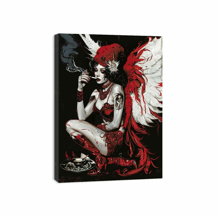 Falen Angel Canvas Print