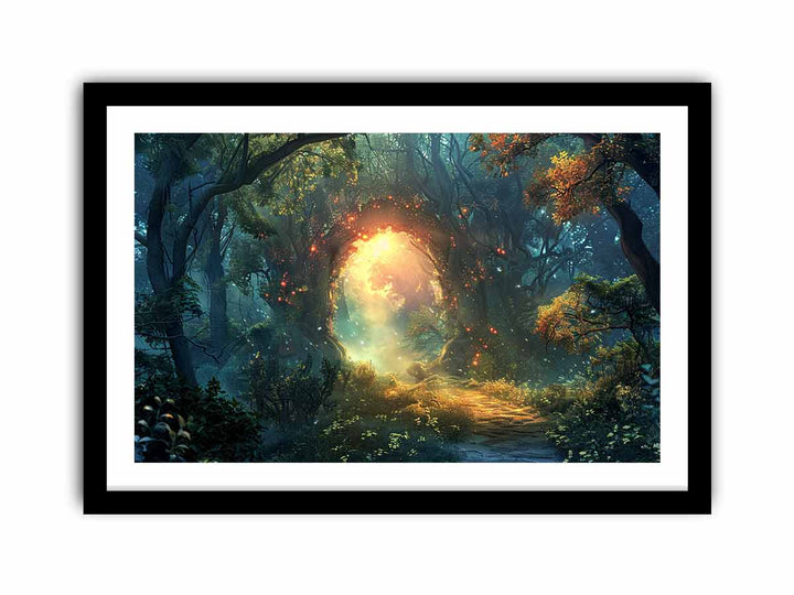 Mystical Forest   Art Print