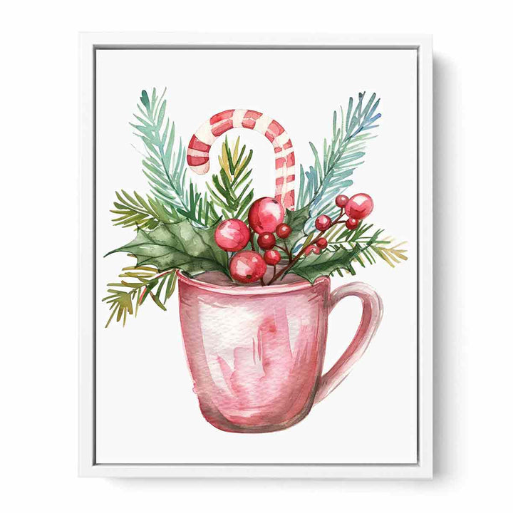 Christmas Mug Framed Print