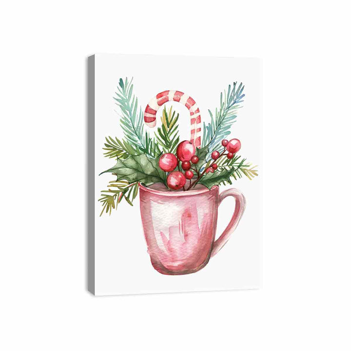 Christmas Mug Canvas Print