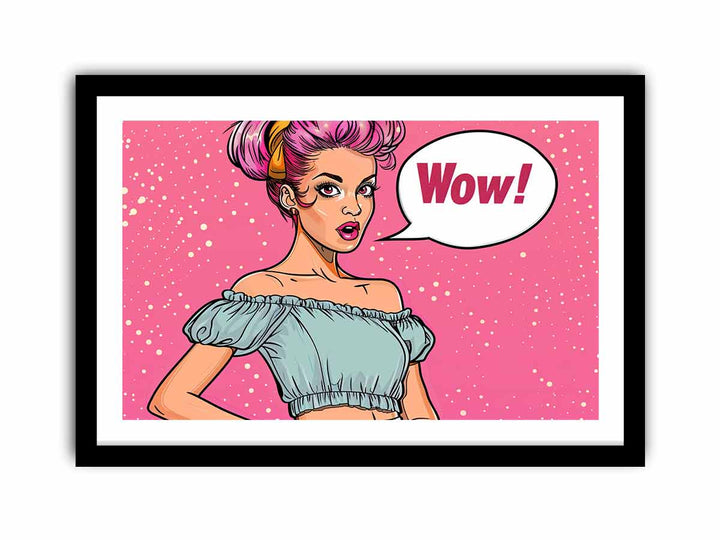 Wow!  Art Print