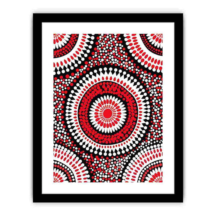 Red Centre   Art Print