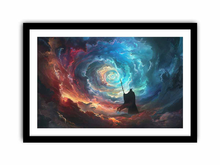 In The Clouds  Art Print