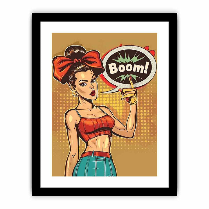 Boom   Art Print