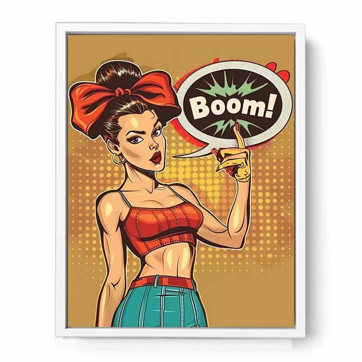 Boom  Framed Print