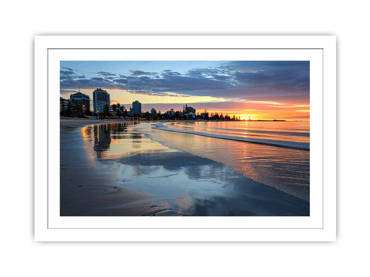 Glenelg Beach  Streched canvas