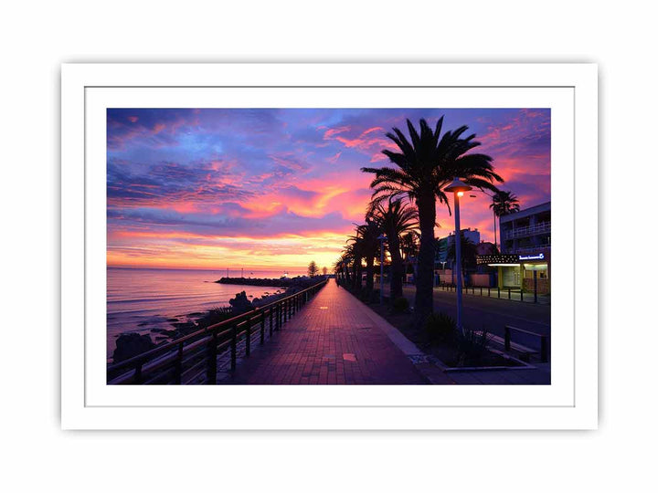 Glenelg Beach  Streched canvas