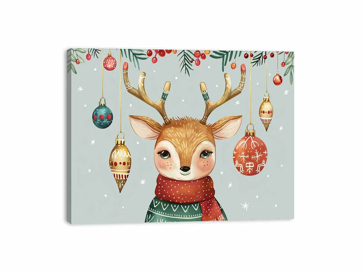 Cute Deer Canvas Print