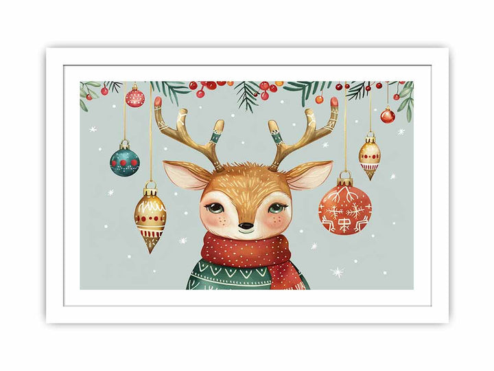 Cute Deer Streched canvas