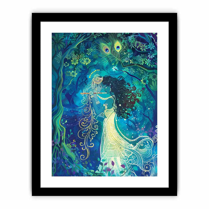 Divince Couple  Art Print