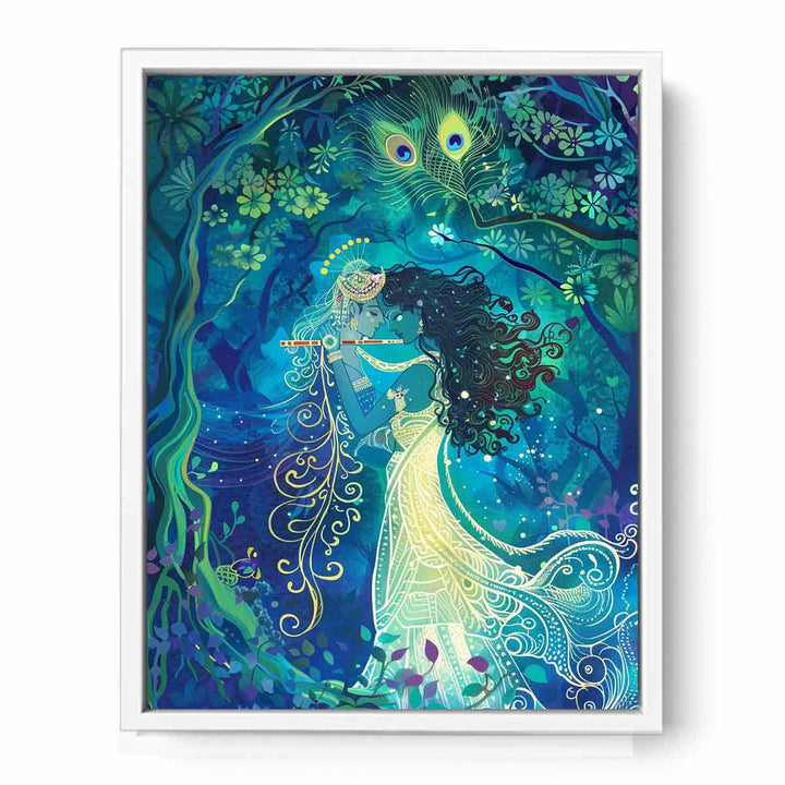 Divince Couple Framed Print