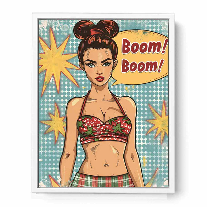 Boom Boom Framed Print