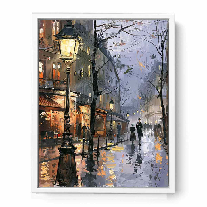 Street Walk  Framed Print