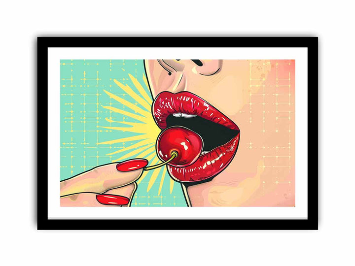 Beautiful Lips  Art Print