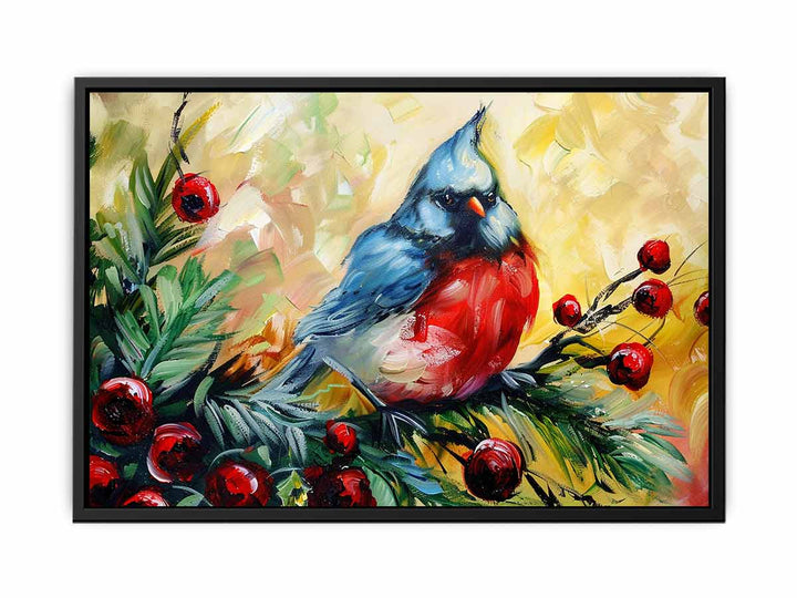 Festive Sparrow  Painting