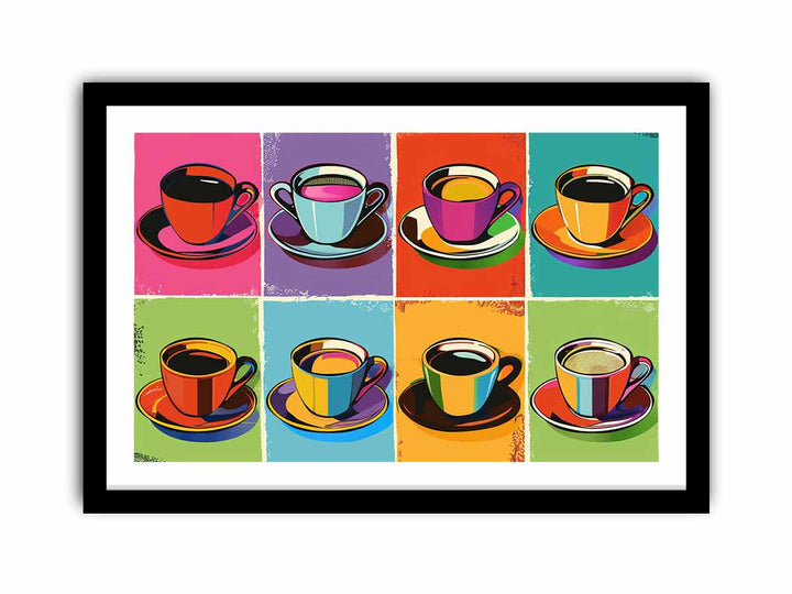 Coffee Cups  Art Print