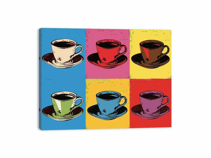 Coffee Cups  Canvas Print