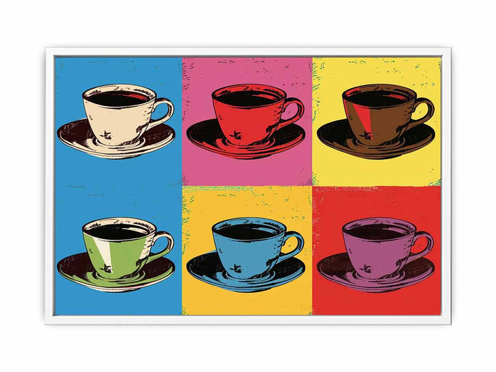 Coffee Cups  Framed Print