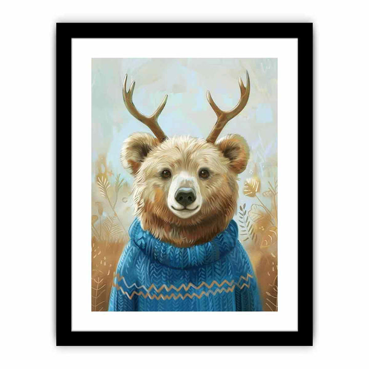 Cute Bear  Art Print