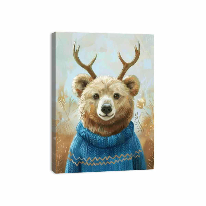 Cute Bear Canvas Print