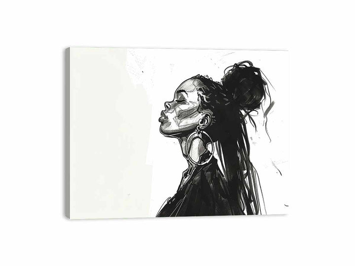 Thinking Canvas Print