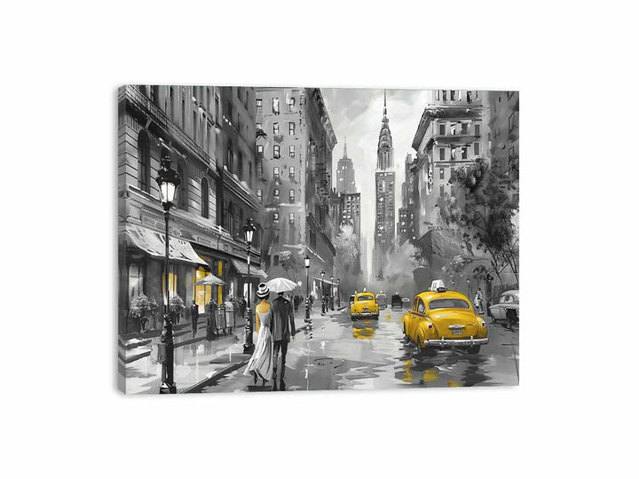 Lovely Street Canvas Print