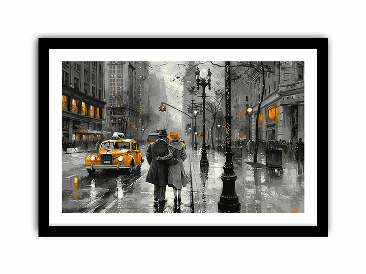 New York Street   Art Print