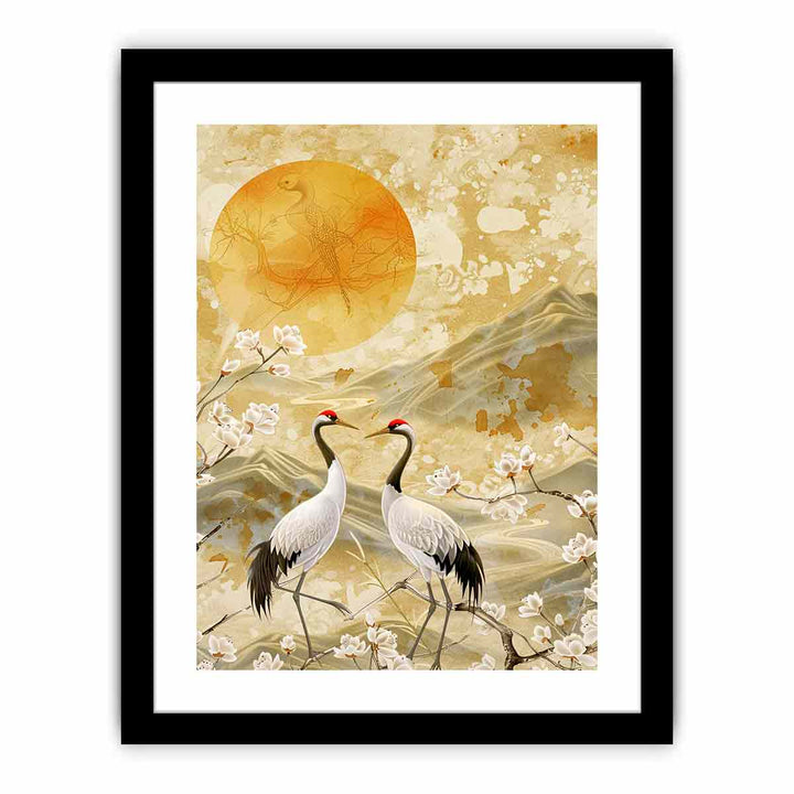 Cranes  Art Print