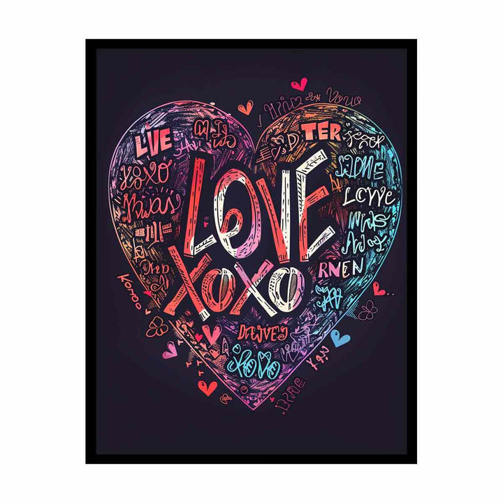 Love Xoxo   Painting